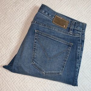 John Varvatos USA Bowery Slim Straight Medium Wash Blue Jeans, Men’s 32 Waist